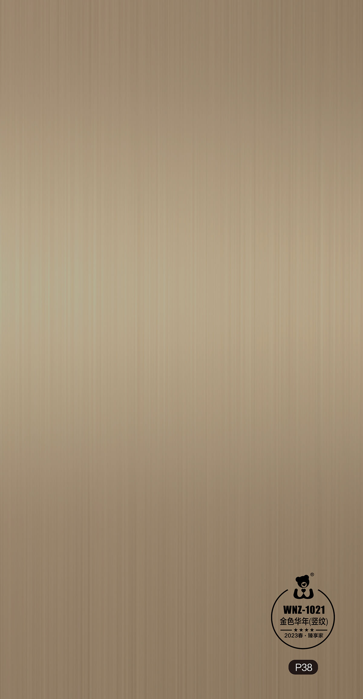 38-WNZ-1021金色華年（豎紋）